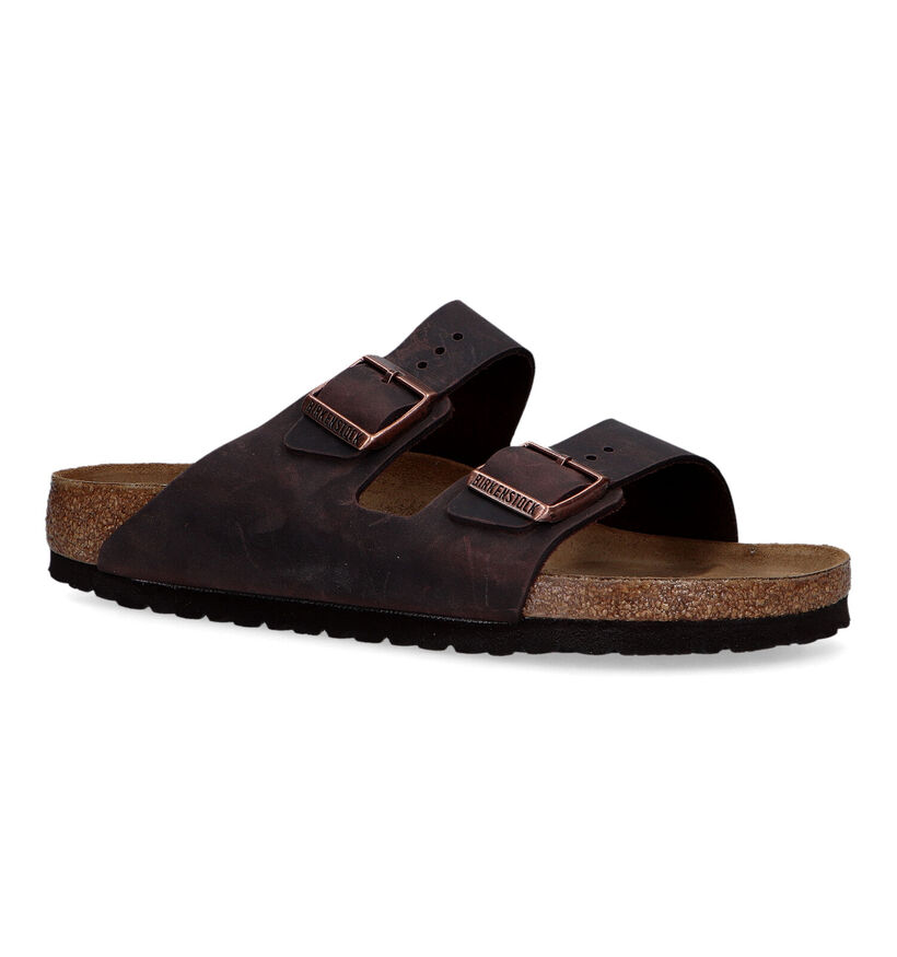 Birkenstock Arizona Bruine Slippers voor heren (322411)