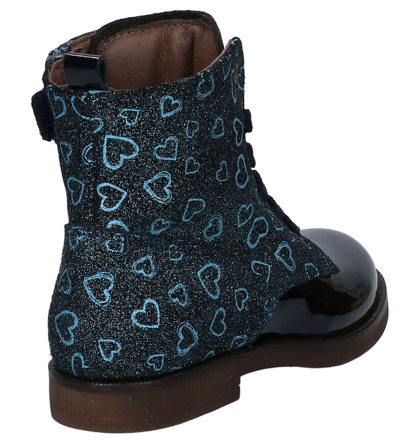 STONES and BONES Fana Bottines en Bleu pour filles (279299) - pour semelles orthopédiques