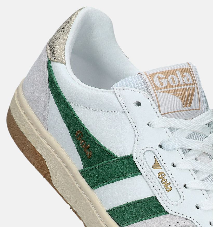 Gola Hawk Baskets en Blanc pour femmes (336359) - pour semelles orthopédiques