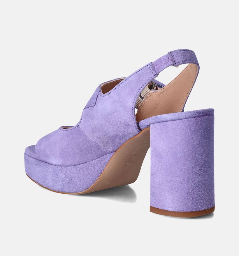 Unisa ODELA_KS Sandales à talons en Violet pour femmes (358285)