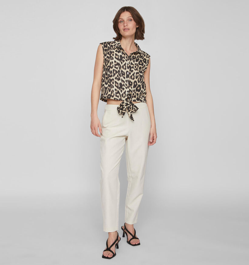Vila Sopa Chemise en Brun pour femmes (333807)
