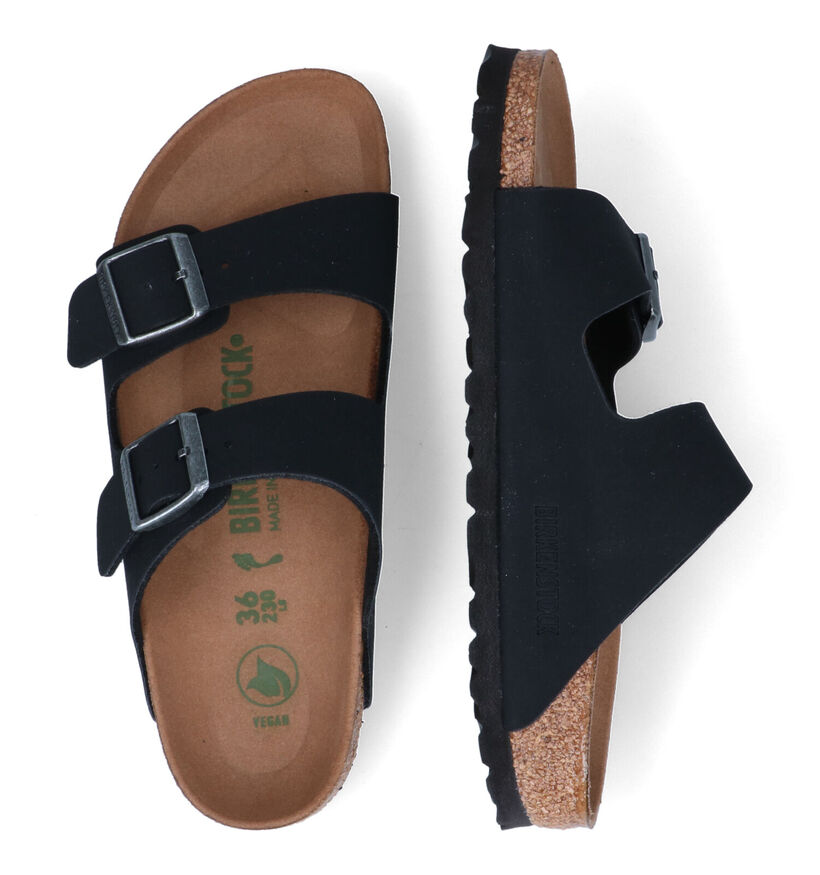 Birkenstock Arizona Zwarte Slippers voor dames (294826)