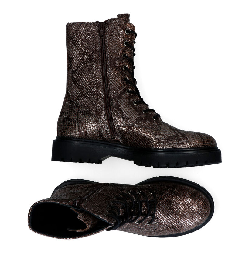 Geox Bleyze Zwarte Bottines voor dames (294804)