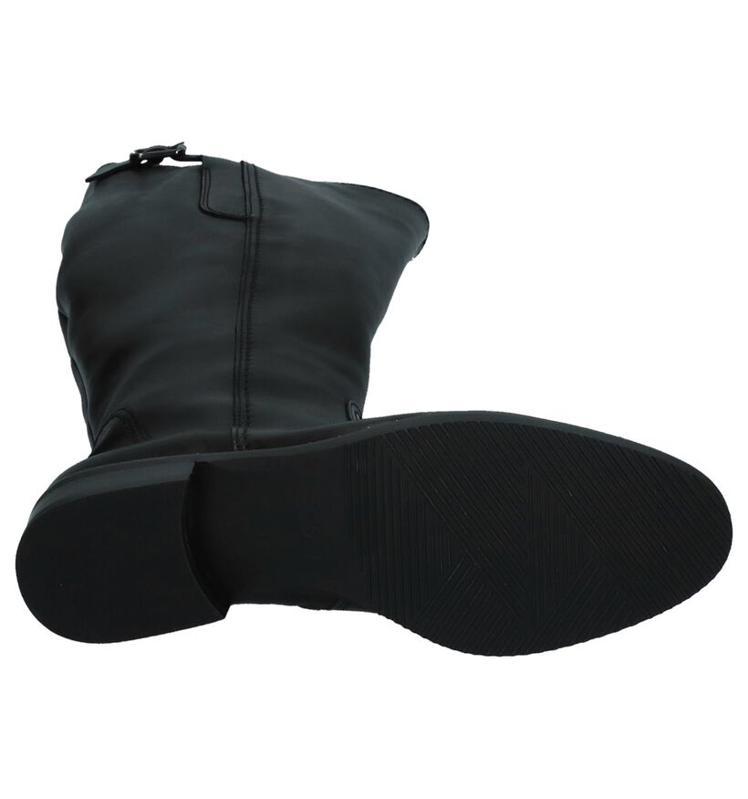 Gabor Comfort Zwarte Lange Laarzen in leer (231311)