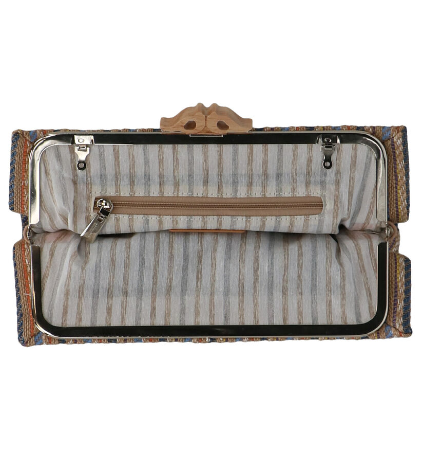 Abbacino Pochette en Beige foncé en textile (274299)