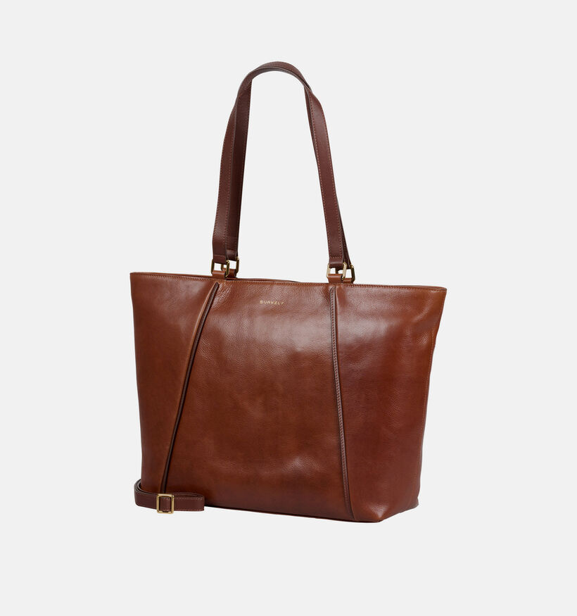 Burkely Fine Florence Cabas en Cognac pour femmes (380444)