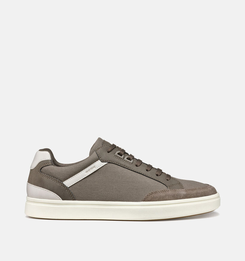 Geox Baltmoore Grijze Veterschoenen voor heren (353847) - geschikt voor steunzolen