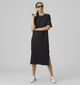 Vero Moda Molly Zwarte Oversize Jurk voor dames (352115)