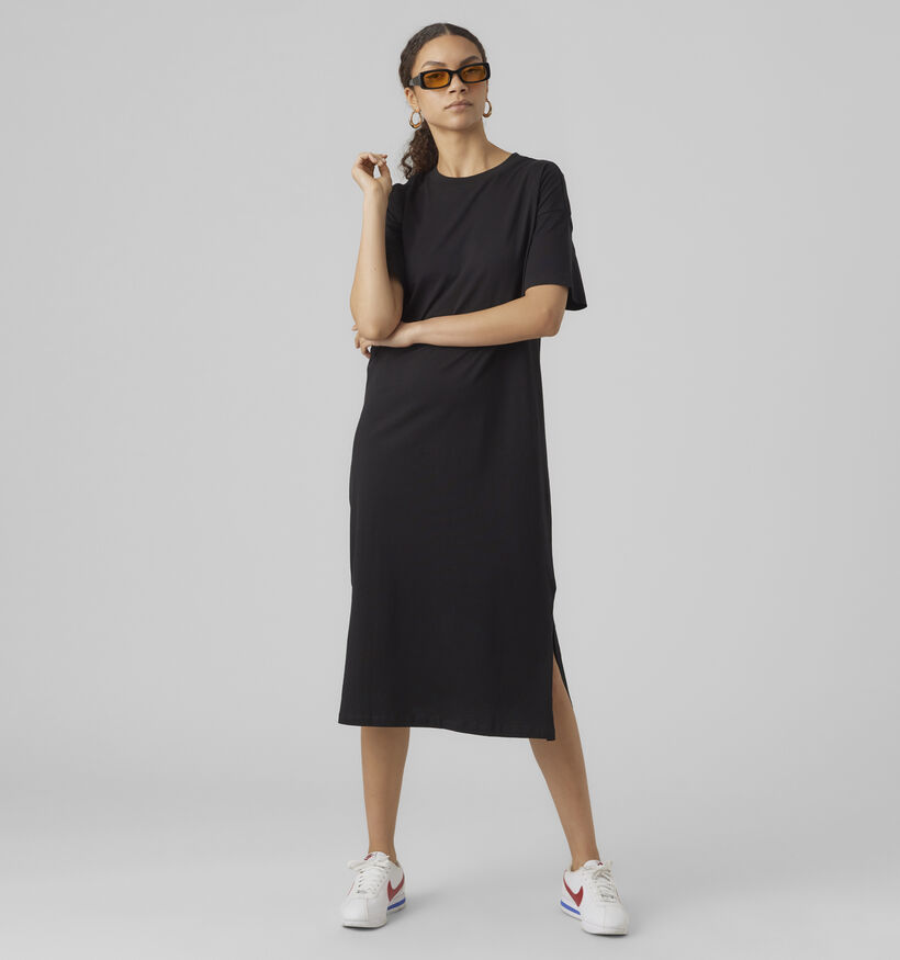 Vero Moda Molly Zwarte Oversize Jurk voor dames (352115)