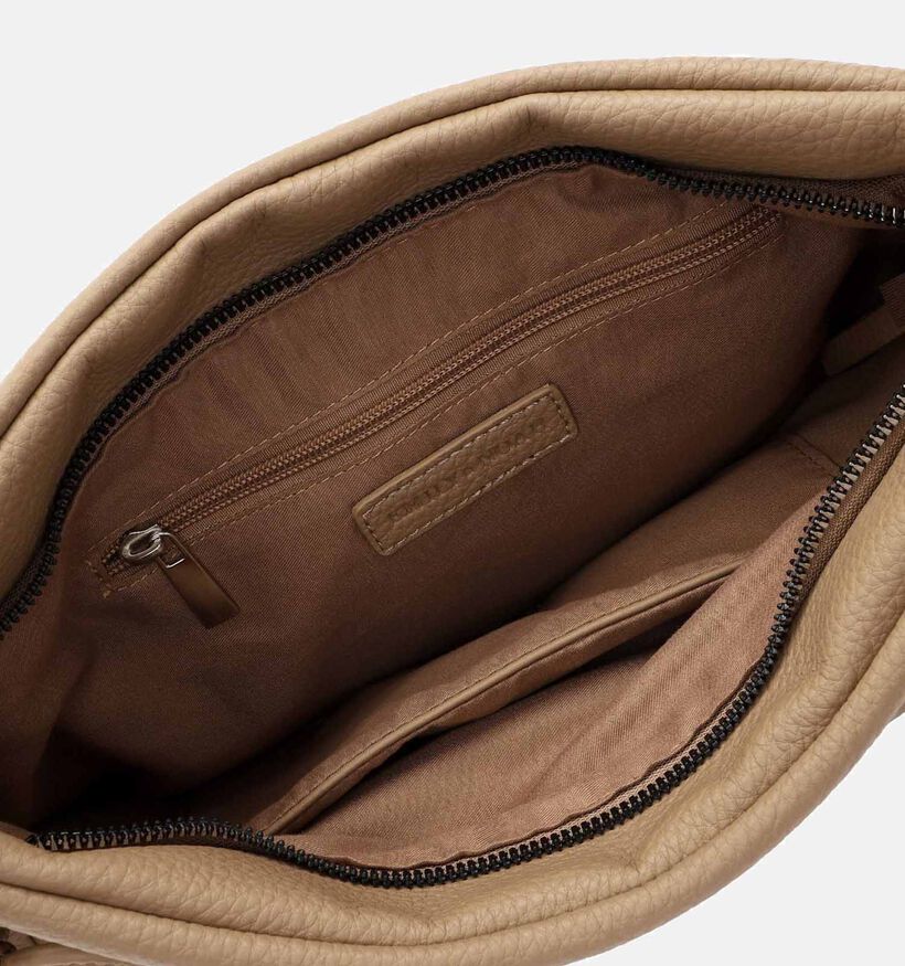 Emily & Noah Enie Lichtbruine Schoudertas voor dames (371516)