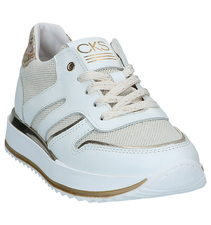 CKS Calipso Chaussures à lacets en Blanc pour filles (291942)