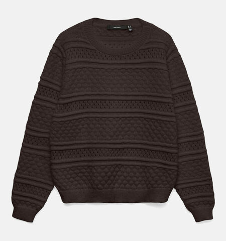 Vero Moda Pulls Beige/Marron/Bordeaux