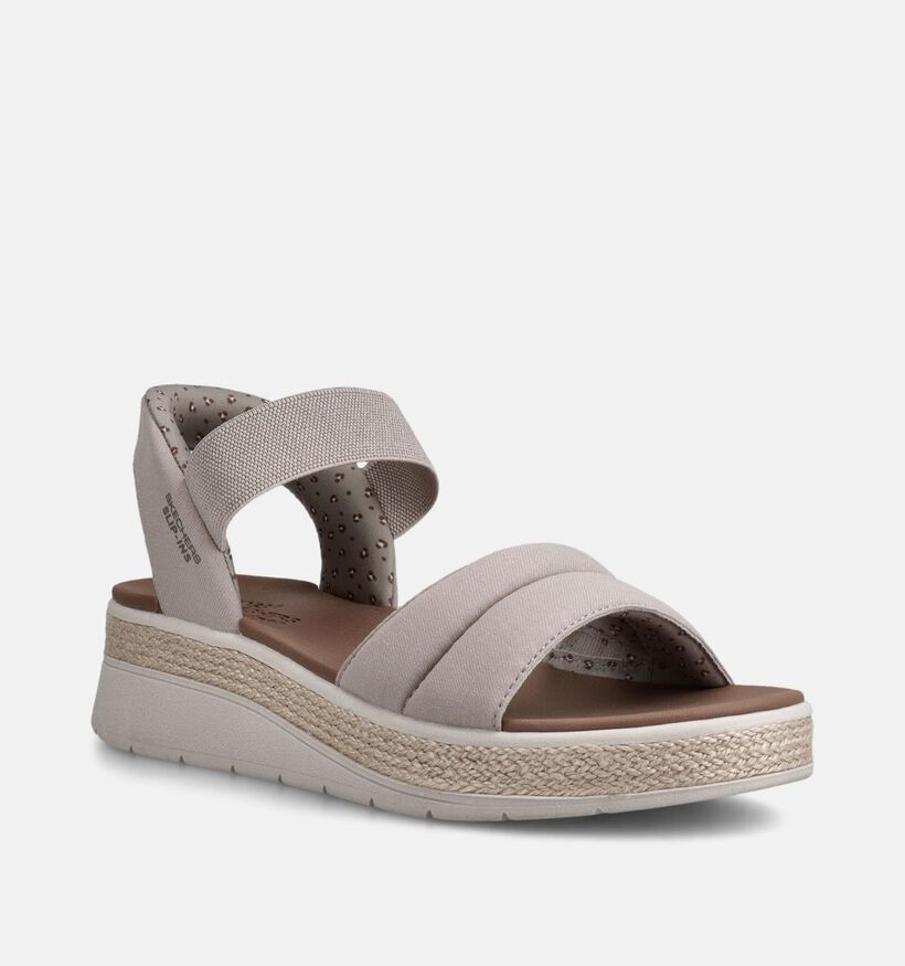 Skechers Bobs Sun Ray Sandales en Taupe pour femmes (371222)