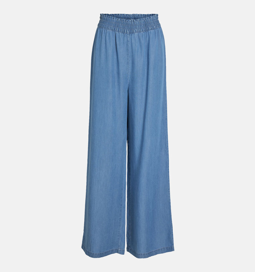 Vila Givani Blauwe Wijde broek voor dames (351740)
