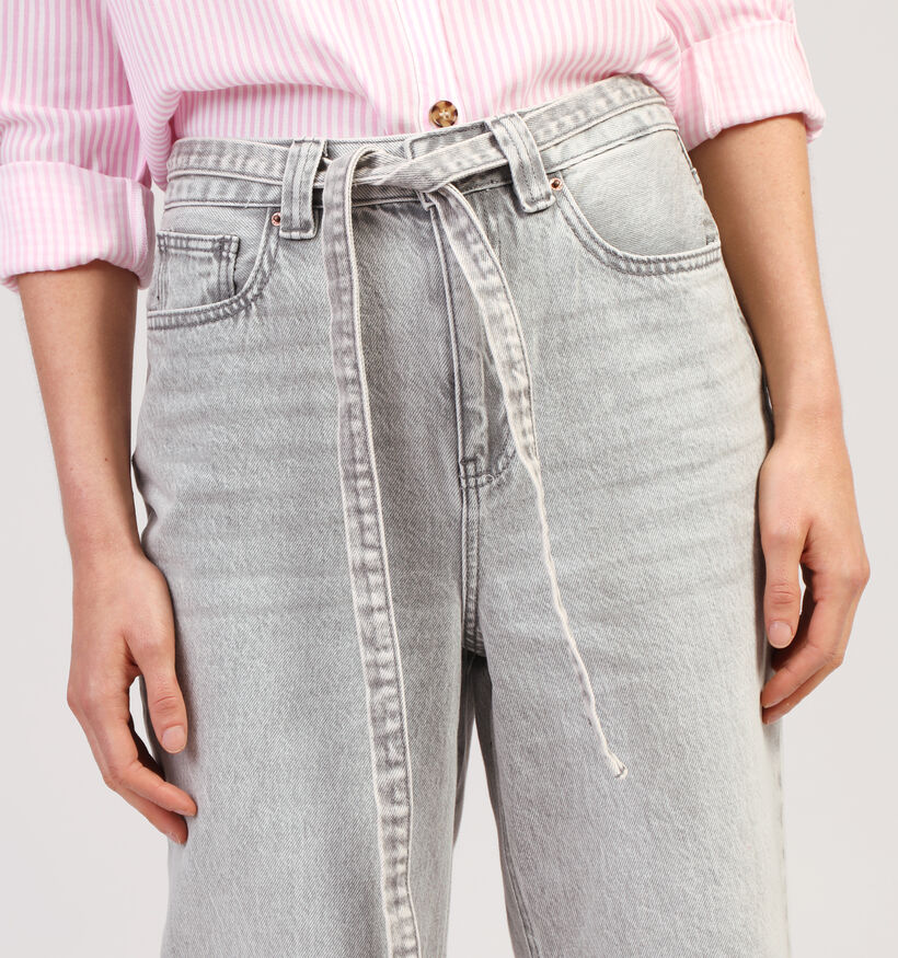 Vero Moda Kathy Grijze Wide leg jeans L32 voor dames (352103)