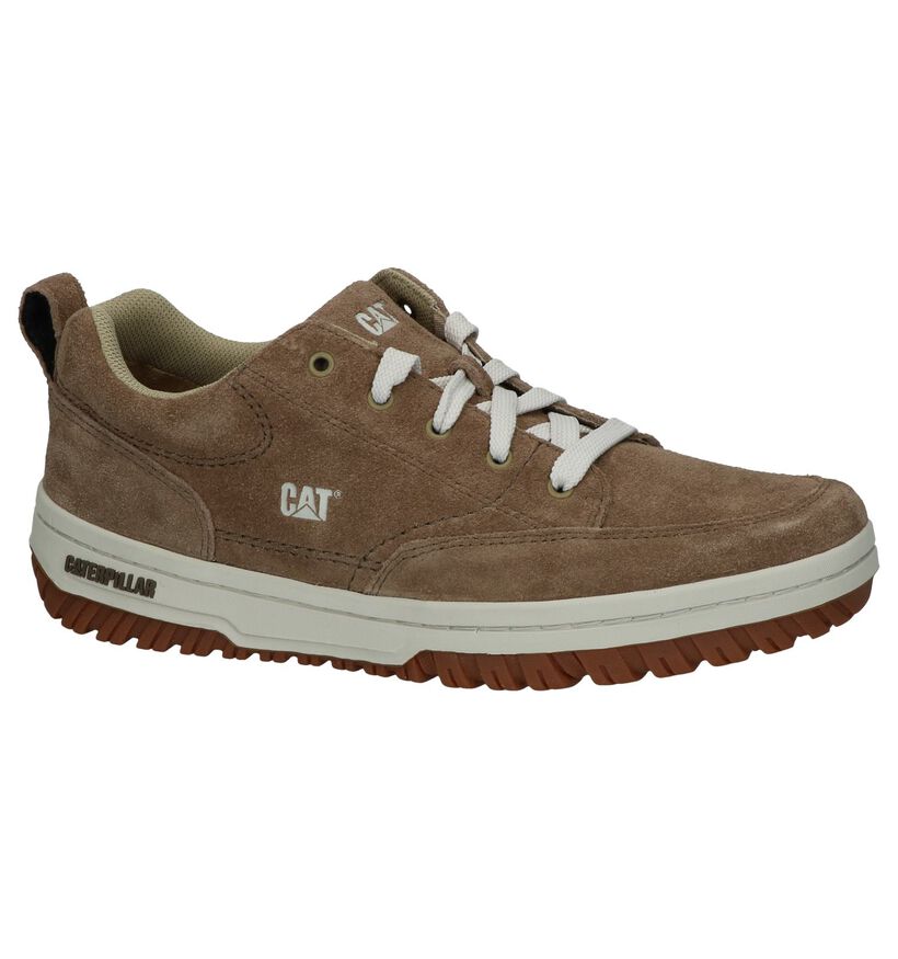 Caterpillar Chaussures basses en Marron en daim (238189)