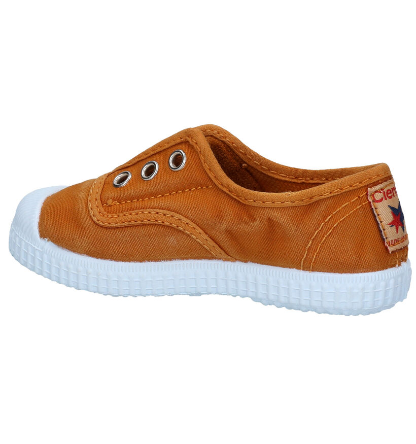 Cienta Blauwe Slip-ons voor jongens, meisjes (340020) - geschikt voor steunzolen