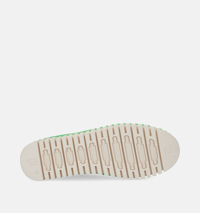 Ilse Jacobsen Tulip Chaussures à enfiler en Vert pour femmes (340290) - pour semelles orthopédiques