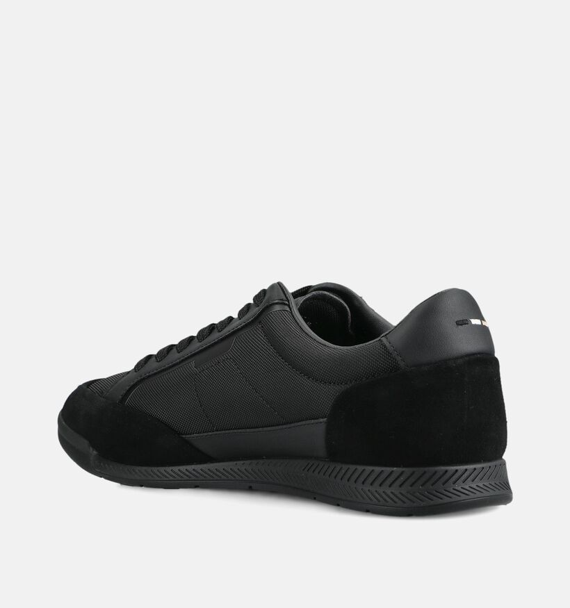 BOSS Nitan Chaussures plates en Noir pour hommes (375714) - pour semelles orthop&eacute;diques
