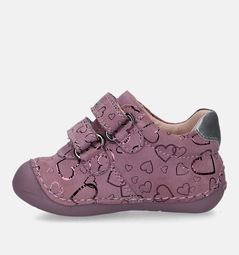 Geox Tutim Chaussures pour bébé en Rose pour filles (330111) - pour semelles orthopédiques