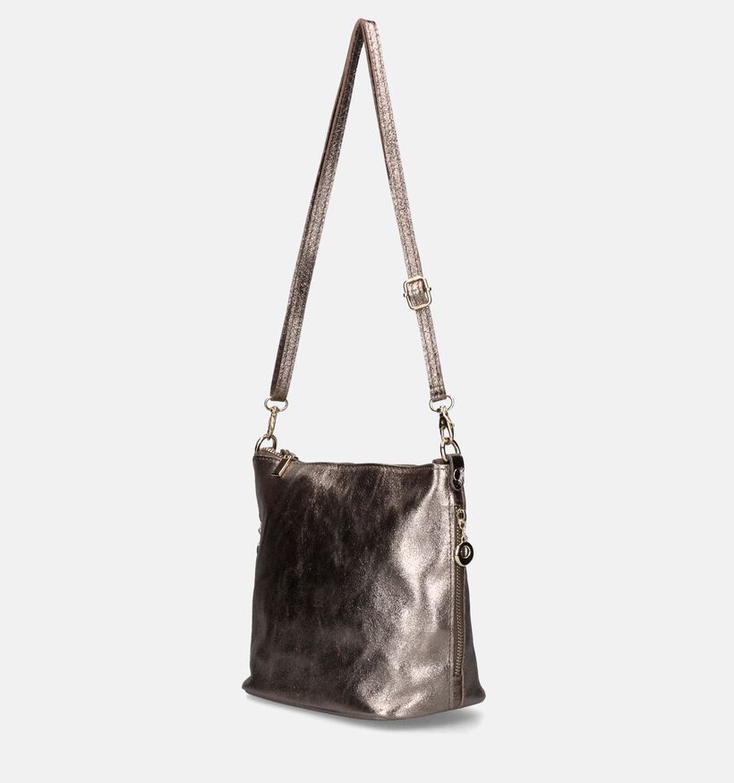 Via Limone Zwarte Schoudertas voor dames (350529)