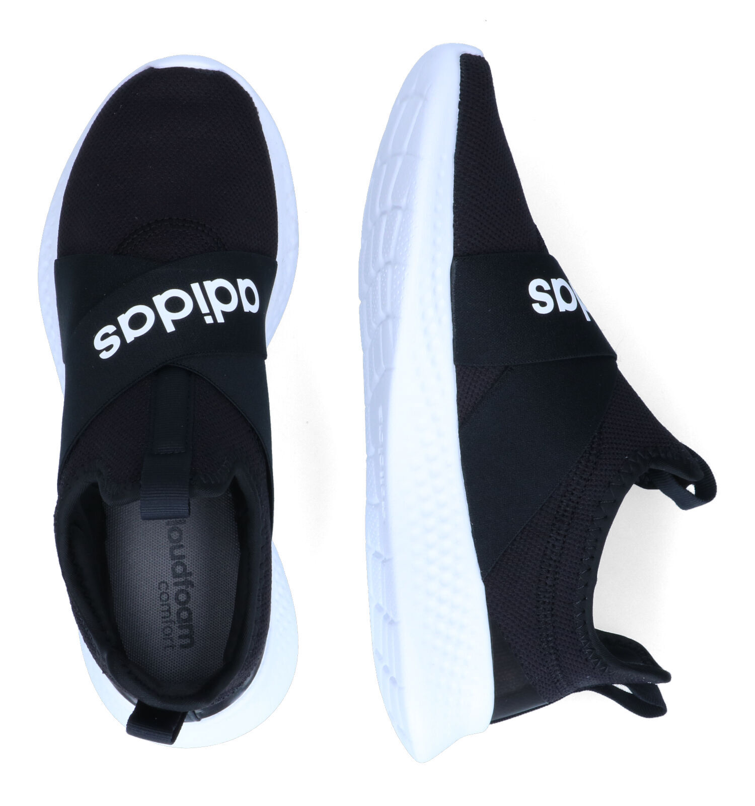 adidas Puremotion Adapt Zwarte slip on Sneakers Dames Sneakers Online op TORFS.BE