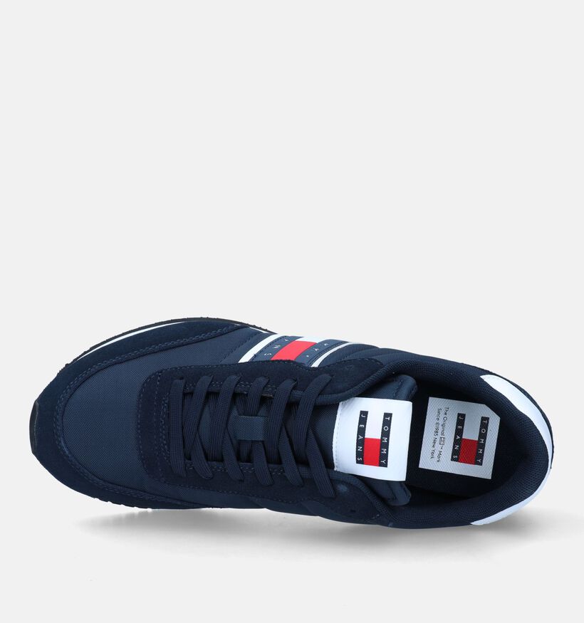 Tommy Hilfiger TJM Runner Casual Ess Blauwe Sneakers voor heren (334092) - geschikt voor steunzolen