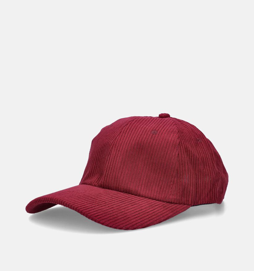 Dolce C Casquette velour en Bordeaux pour femmes (358198)
