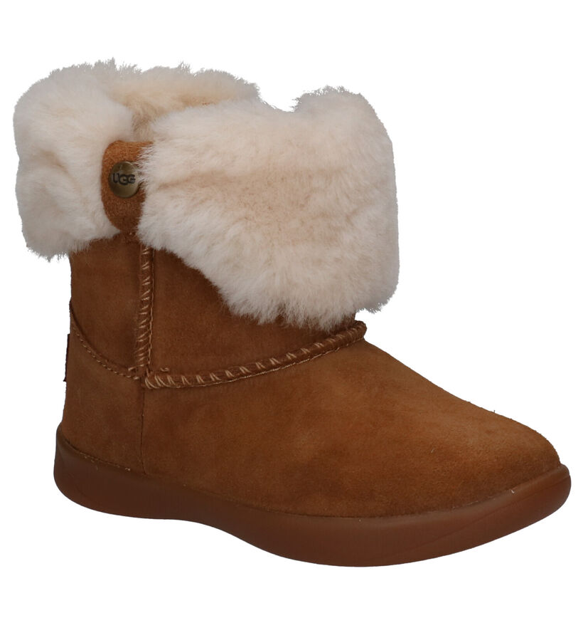 UGG Ramona Cognac Korte Laarzen in daim (254113)