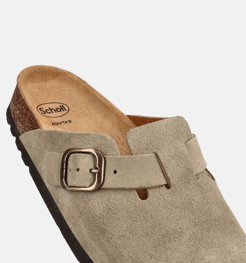 Scholl Fae Groene Slippers voor dames (369857)