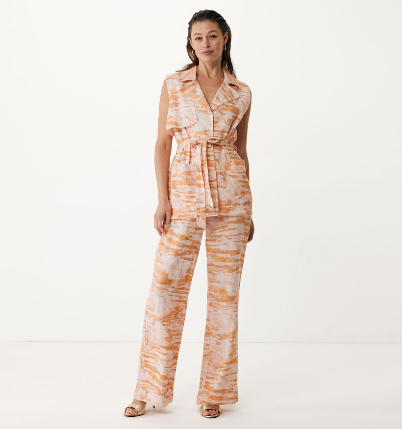 Mexx Oranje Geklede Broek voor dames (358573)