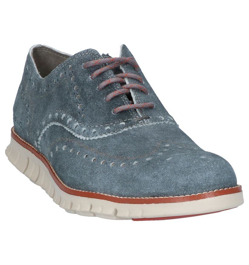 Cole Haan Chaussures basses en Gris en daim (240729)