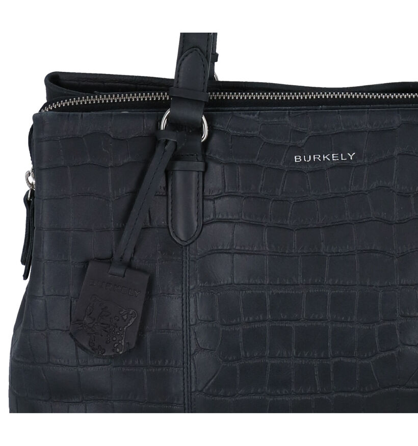 Burkely Croco Caia Sac à bandoulière en Vert kaki en cuir (297953)