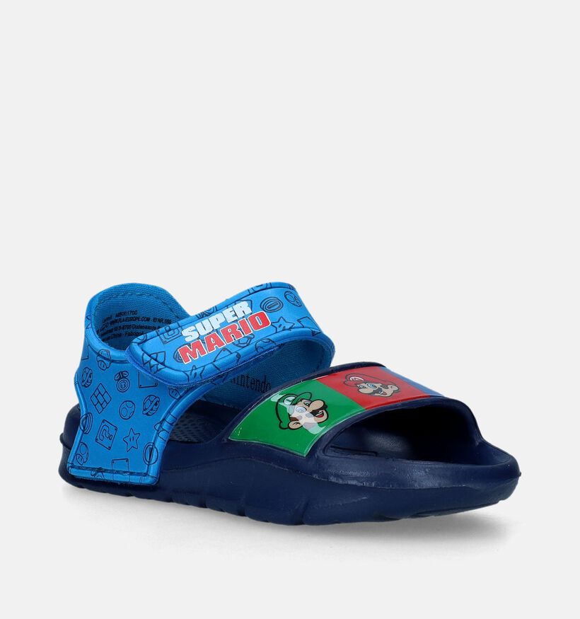 Super Mario Blauwe Watersandalen voor jongens (339979)