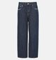 Orfeo Grayson Wide leg jeans en Bleu fonc&eacute; pour femmes (381659)