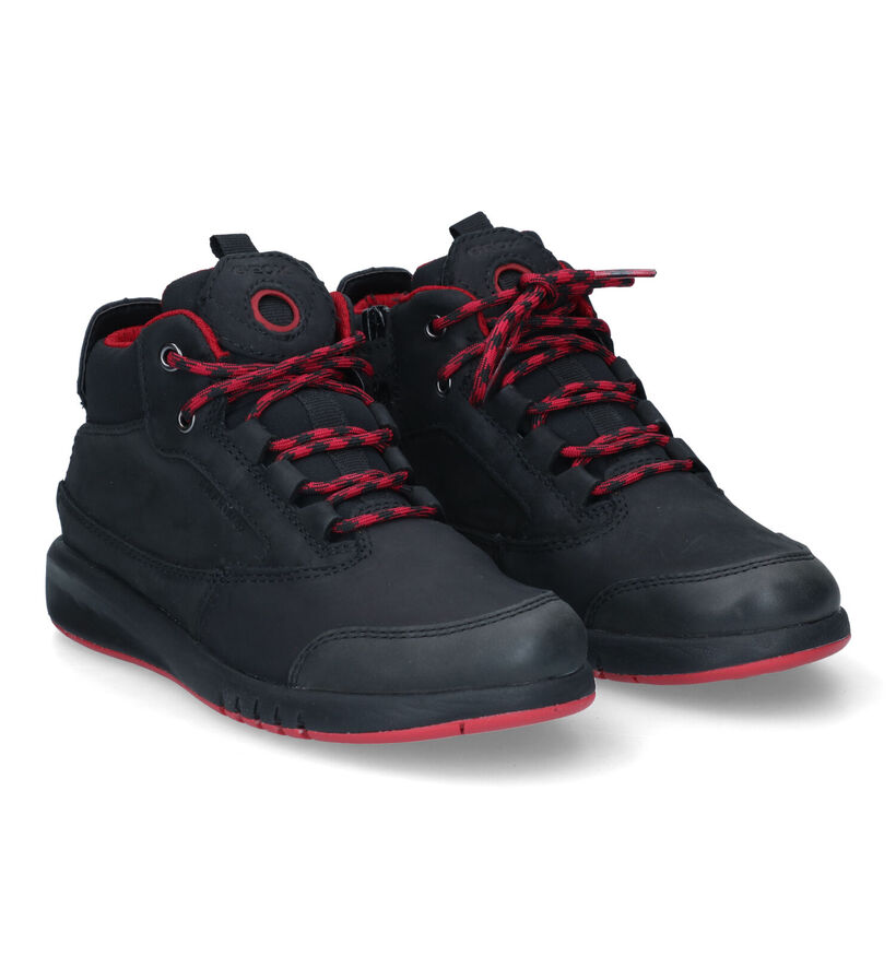 Geox Aeranter Naturel Hoge Schoenen in leer (295087)