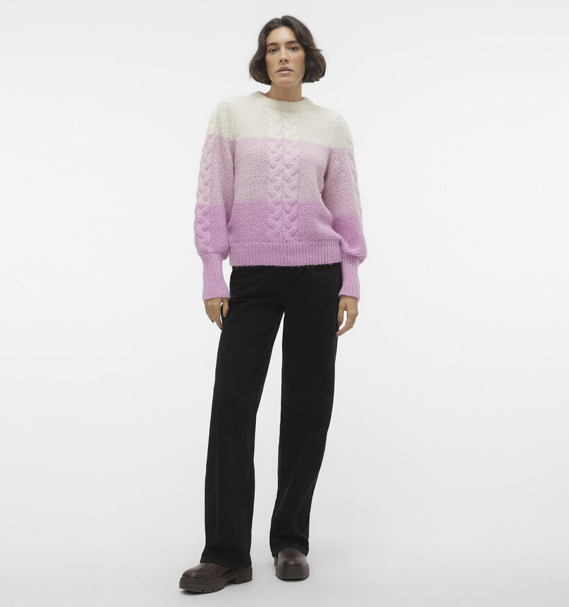 Vero Moda Daiquiri Pull en Rose pour femmes (334167)