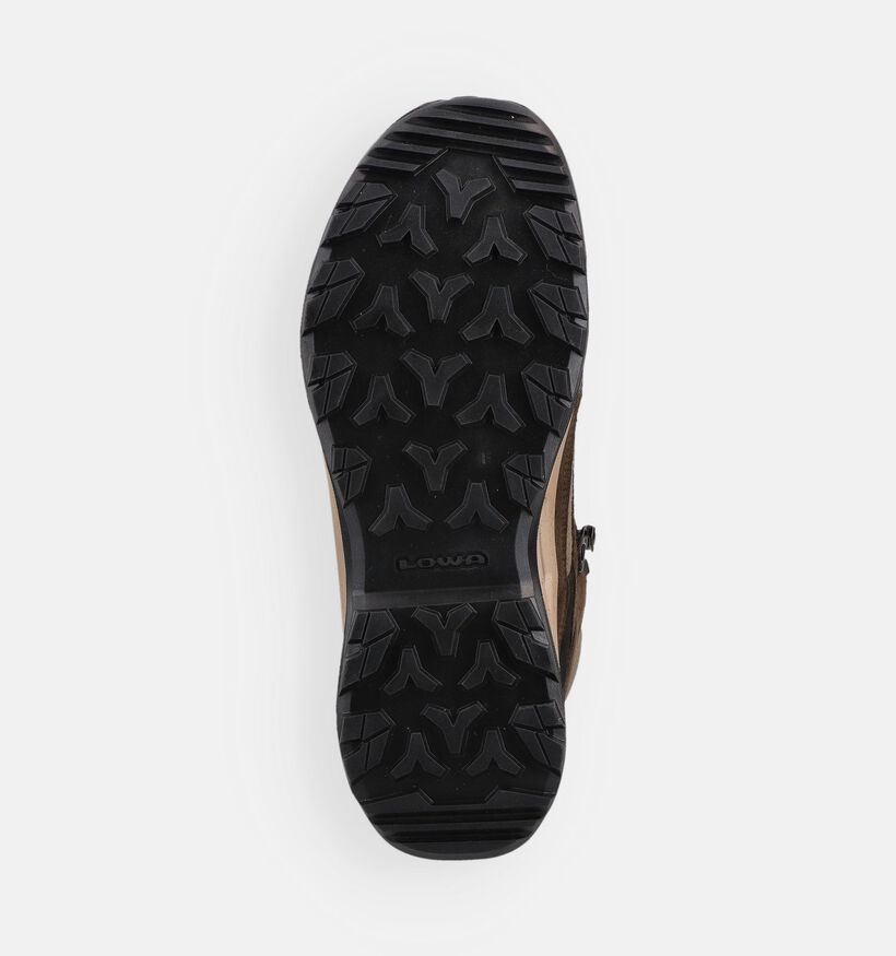 LOWA Ventierra GTX Mid Chaussures outdoor en Vert pour hommes (374304) - pour semelles orthop&eacute;diques