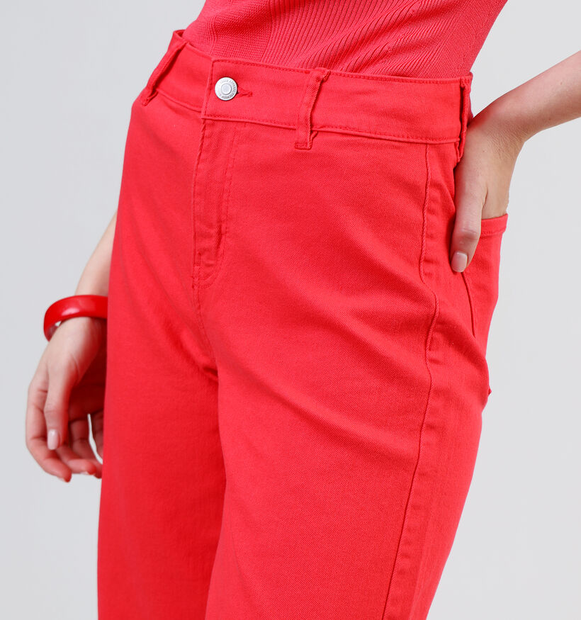Vero Moda Wild Kayla 7/8 Witte Culotte Broek voor dames (369371)