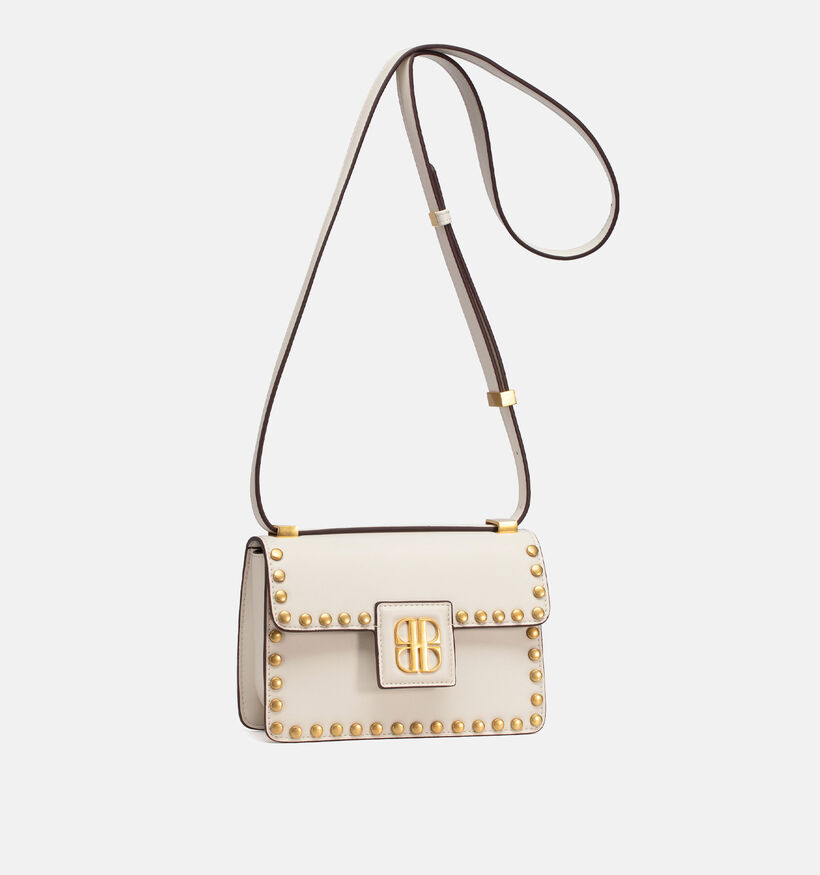 Laurent David Zwarte Crossbody tas Laurent David Beige Crossbody tas voor dames (365157)