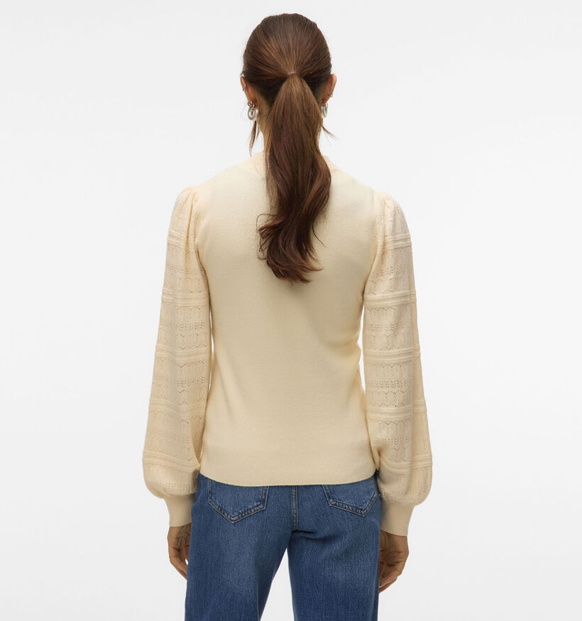 Vero Moda New Limone Lichtbeige Trui voor dames (361215)