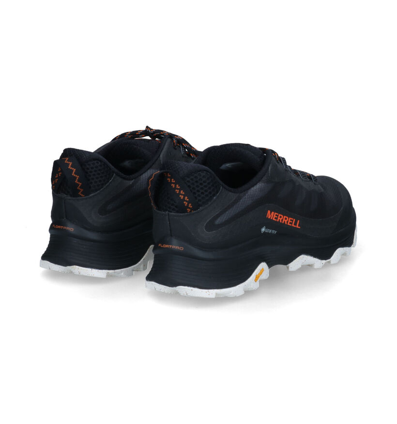 Merrell Moab Speed GTX Zwarte Wandelschoenen voor heren (301288) - geschikt voor steunzolen