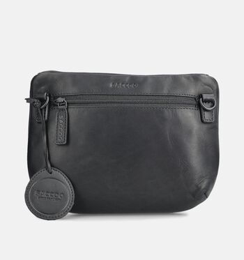 Saccoo Sacs port&eacute; crois&eacute; Noir/Cognac