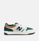 New Balance 480 Witte/Groene Sneakers voor heren (375124) - geschikt voor steunzolen