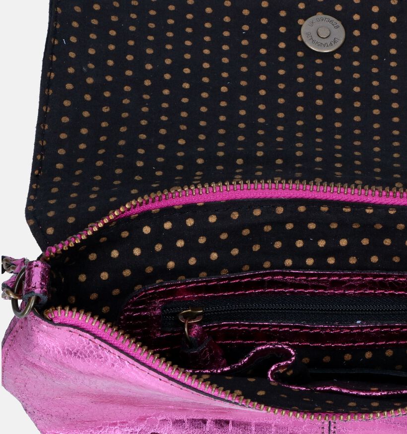 Pieces Felizia Sac porté croisé en Fuchsia pour femmes (345232)