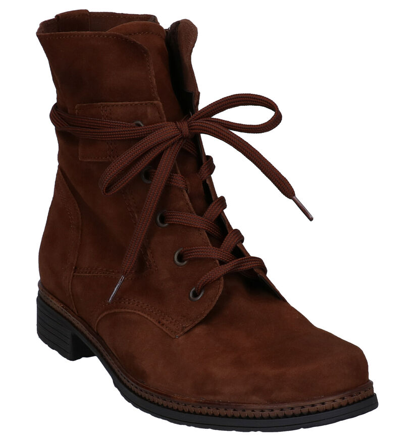 Gabor Best Fitting Bottillons en Brun pour femmes (294736) - pour semelles orthopédiques