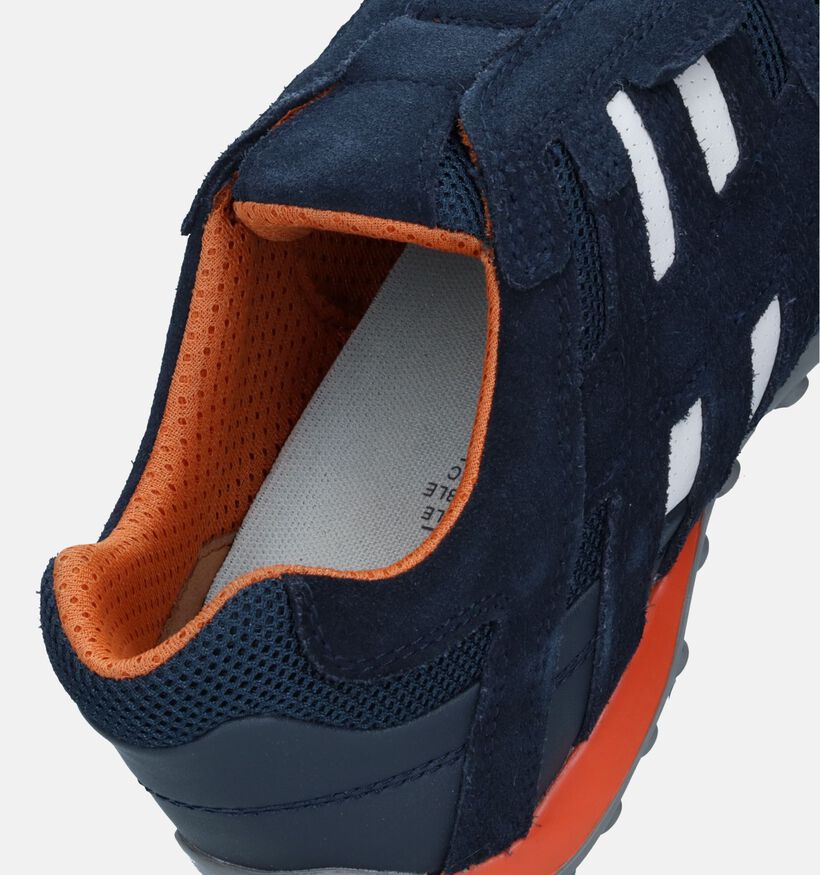 Geox Snake Blauwe Instappers voor heren (278963) - geschikt voor steunzolen