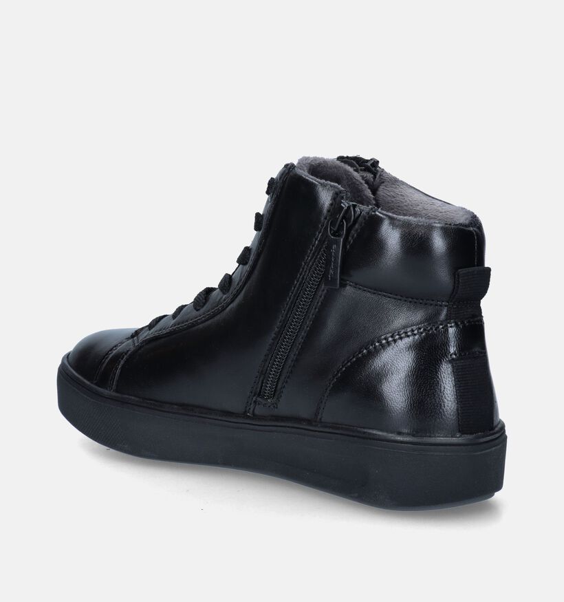 Tamaris Comfort Zwarte Hoge sneakers voor dames (344508) - geschikt voor steunzolen