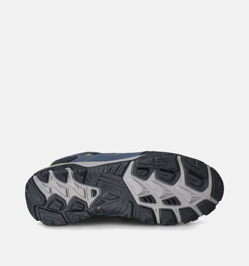 Regatta Holcombe Mid Jnr Blauwe Wandelschoenen voor jongens (361299) - geschikt voor steunzolen