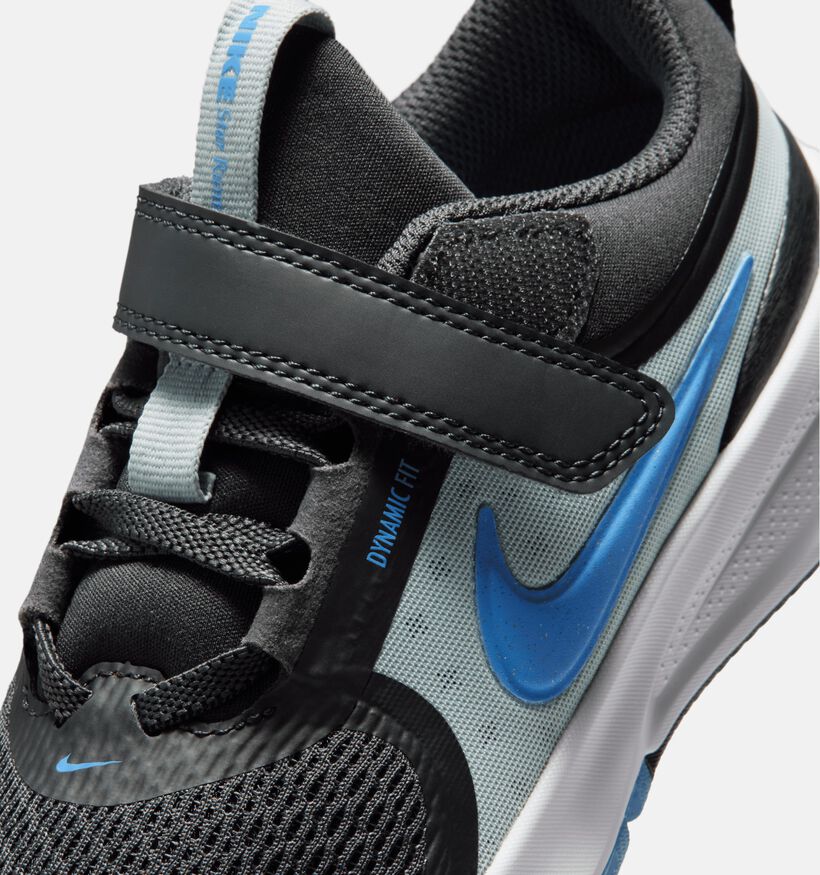 Nike Star Runner 5 Donkergrijze/Blauwe Sneakers voor jongens (373414)